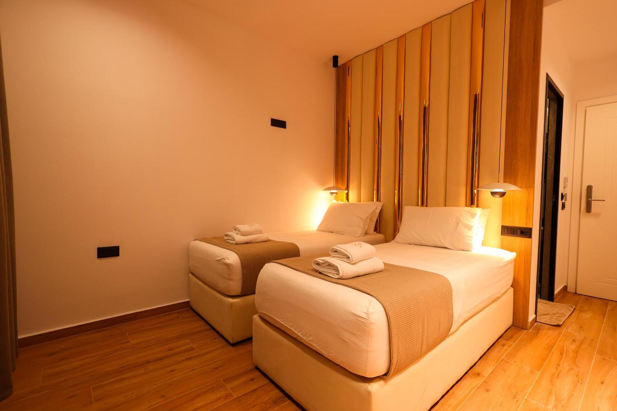 Foga Aous Hotel Ksamil Bagian luar foto
